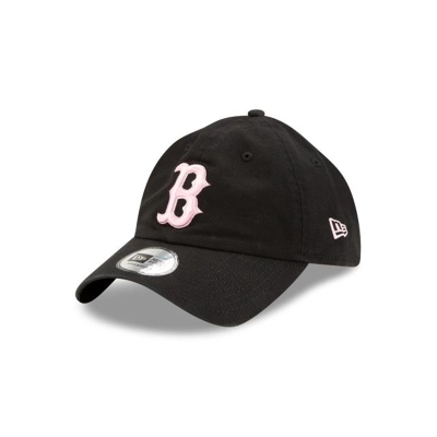 Boston Red Sox Gorra | New Era MLB Casual Classic Adjustable Cap Mexico - Negros